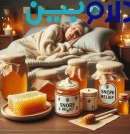 درمان خروپف با عسل