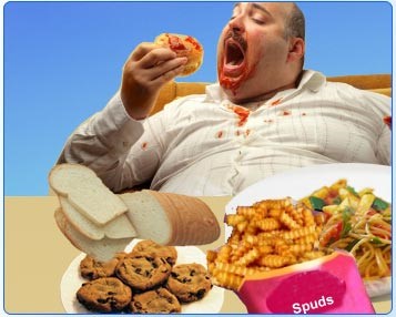 عوامل اختلال پرخوری